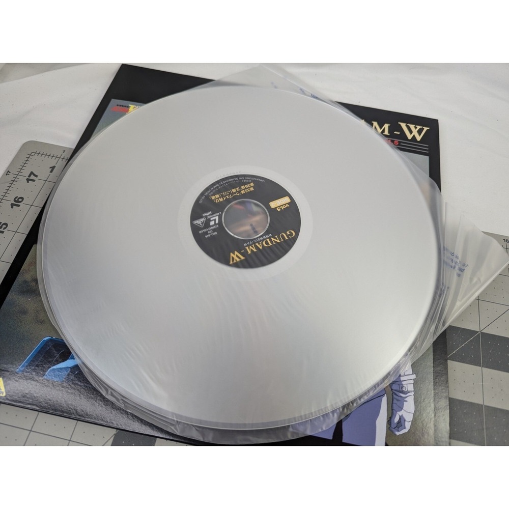 Gundam W Vol 5 Laser Disc Set - Picture 9 of 14